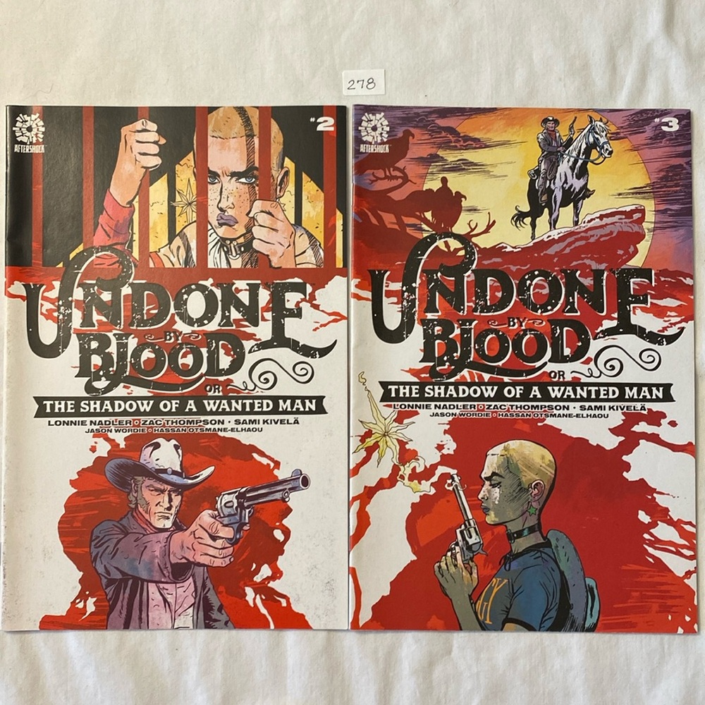 Undone By Blood Lot of 2 ~ Vol #2 & #3 ~ Aftershock 2020